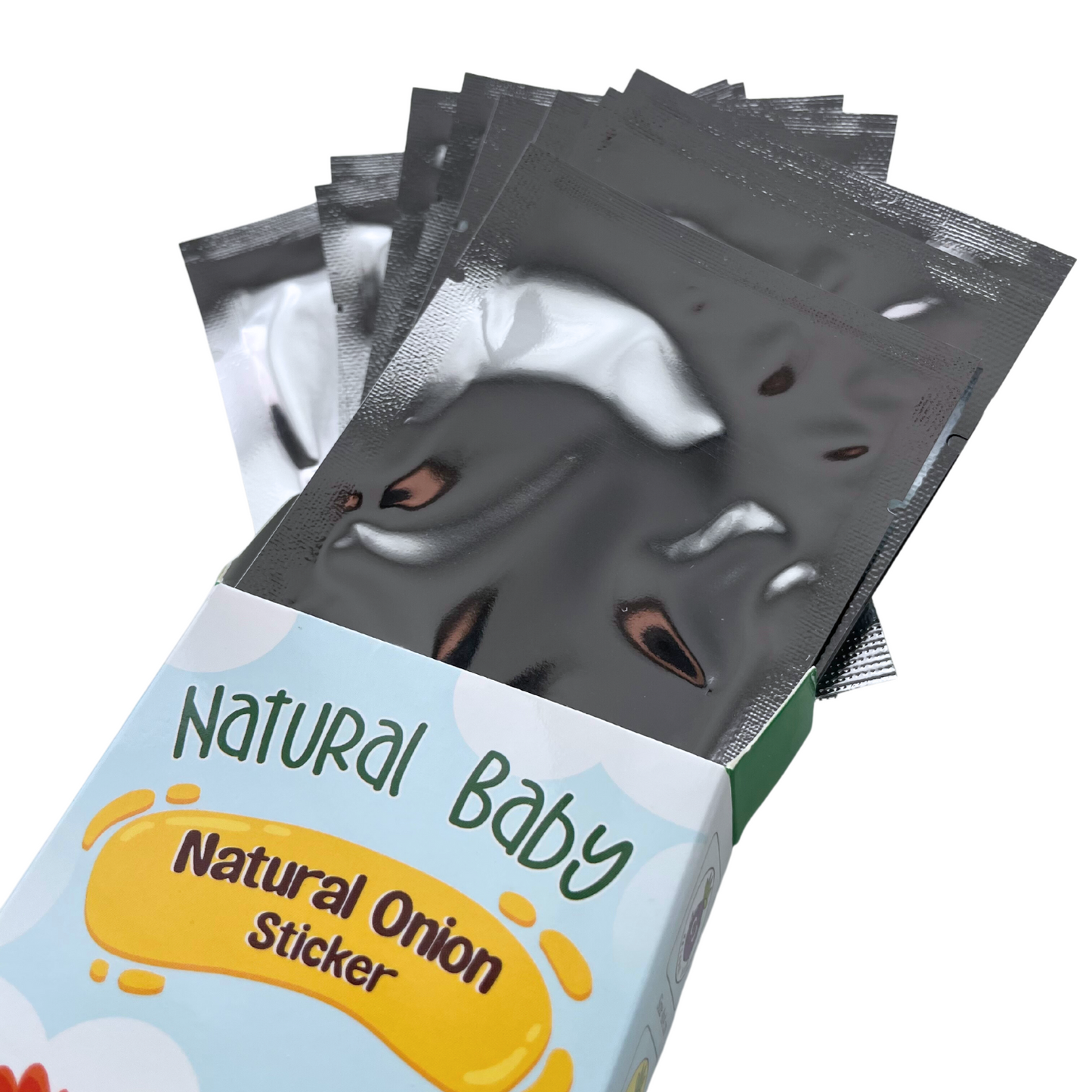 En pakke inneholder 10 klistremerker